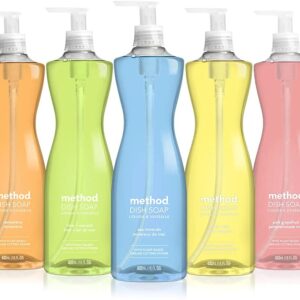 Method Dish Soap , Sea minerals, 18 Ounces, 6 pack