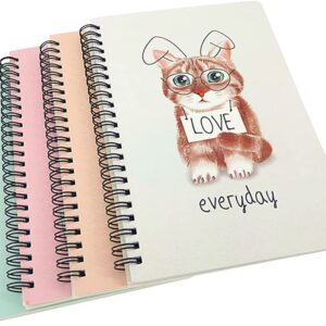 Spiral Notebook Joural, Wirebound Sketch Notepad