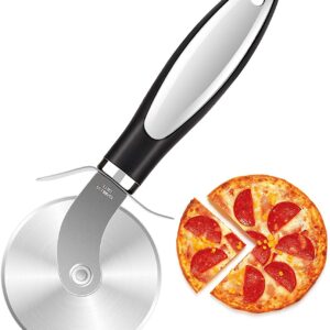 Premium Kitchen Pizza Cutter-Super Sharp and Easy