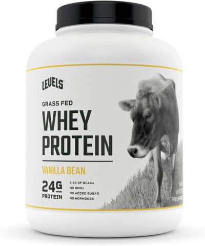 Levels Grass 100% Whey Protein, No GMOs, Vanilla
