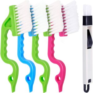 5 PCS Hand-held Groove Gap Cleaning Brush Tools