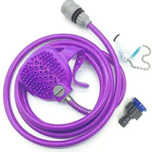 Dog Washing Shower Attachment Dog Bath Brush