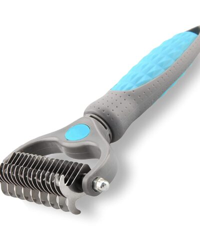 Pet Grooming Brush Double-Sided – Dogs and Cats