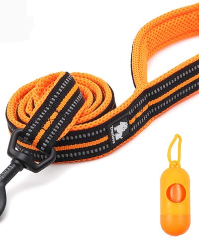 Soft Padded Comfortable Dog Leash – Heavy Duty