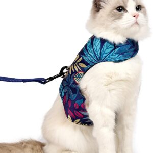 Cat Harness & Leash Escape Proof Adjustable Jacket