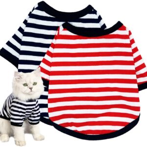 Dog Shirts Pet Clothes, 2 Pack Puppy Vest T-Shirts