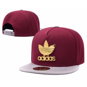 Adidas Men's Red Heather Offset Logo Cap