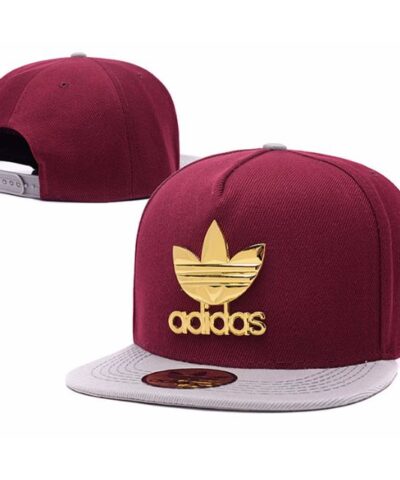 Adidas Men’s Red Heather Offset Logo Cap