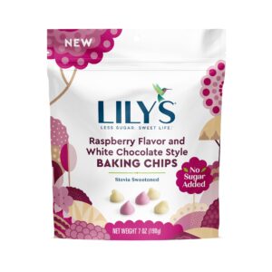 Lily's Raspberry and White Chocolate Baking Chips